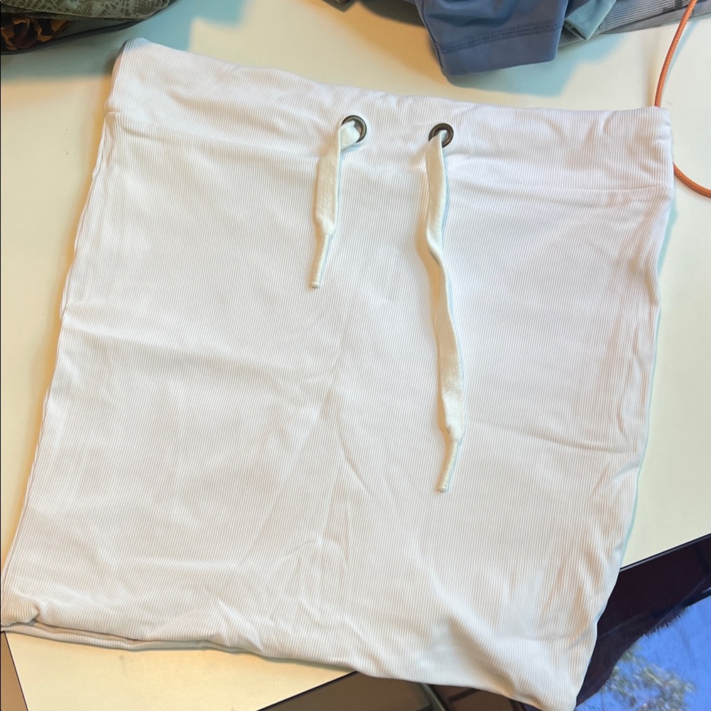 Acacia Swimwear White Mini Skirt
